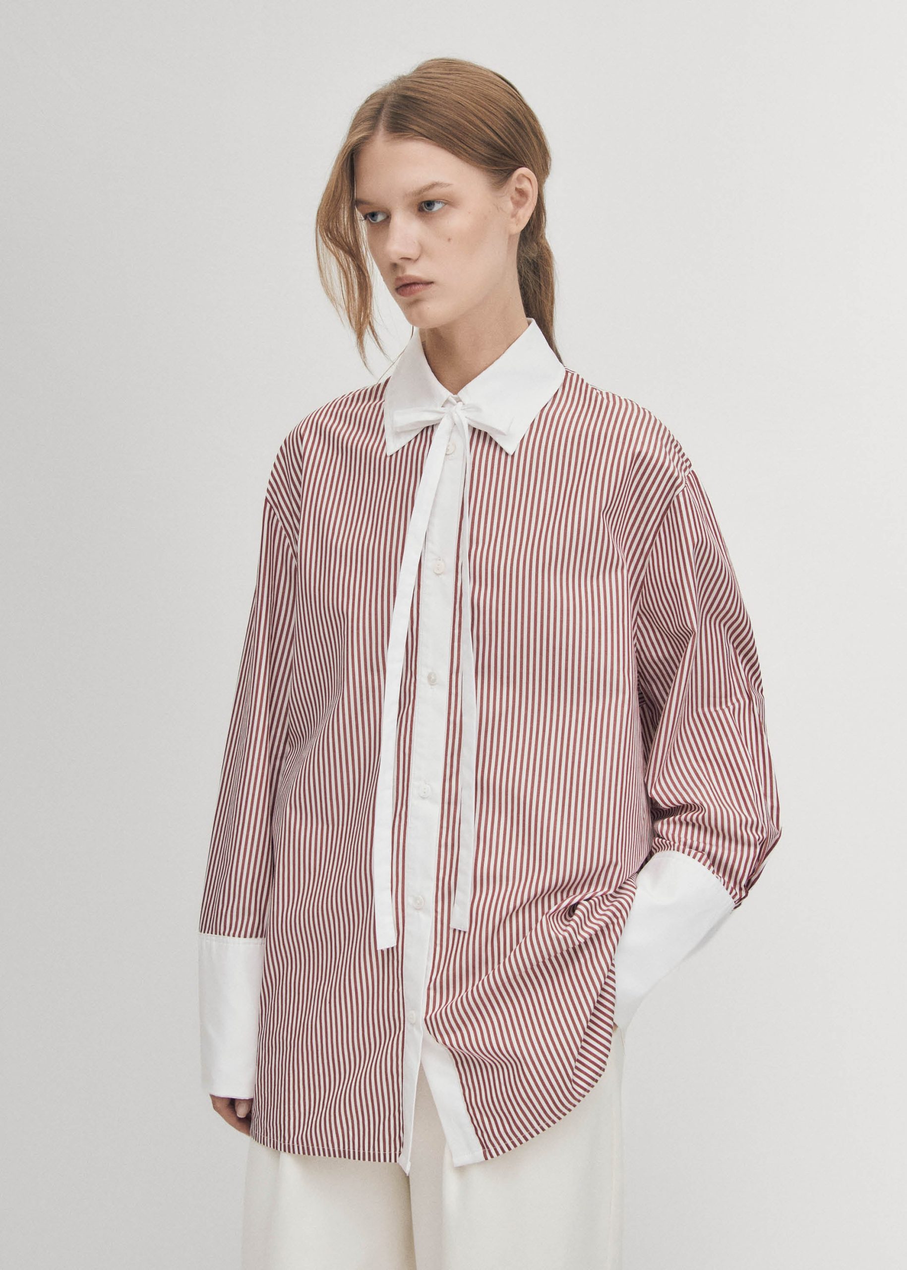 Sempe Red Stripes Shirt - Image 4