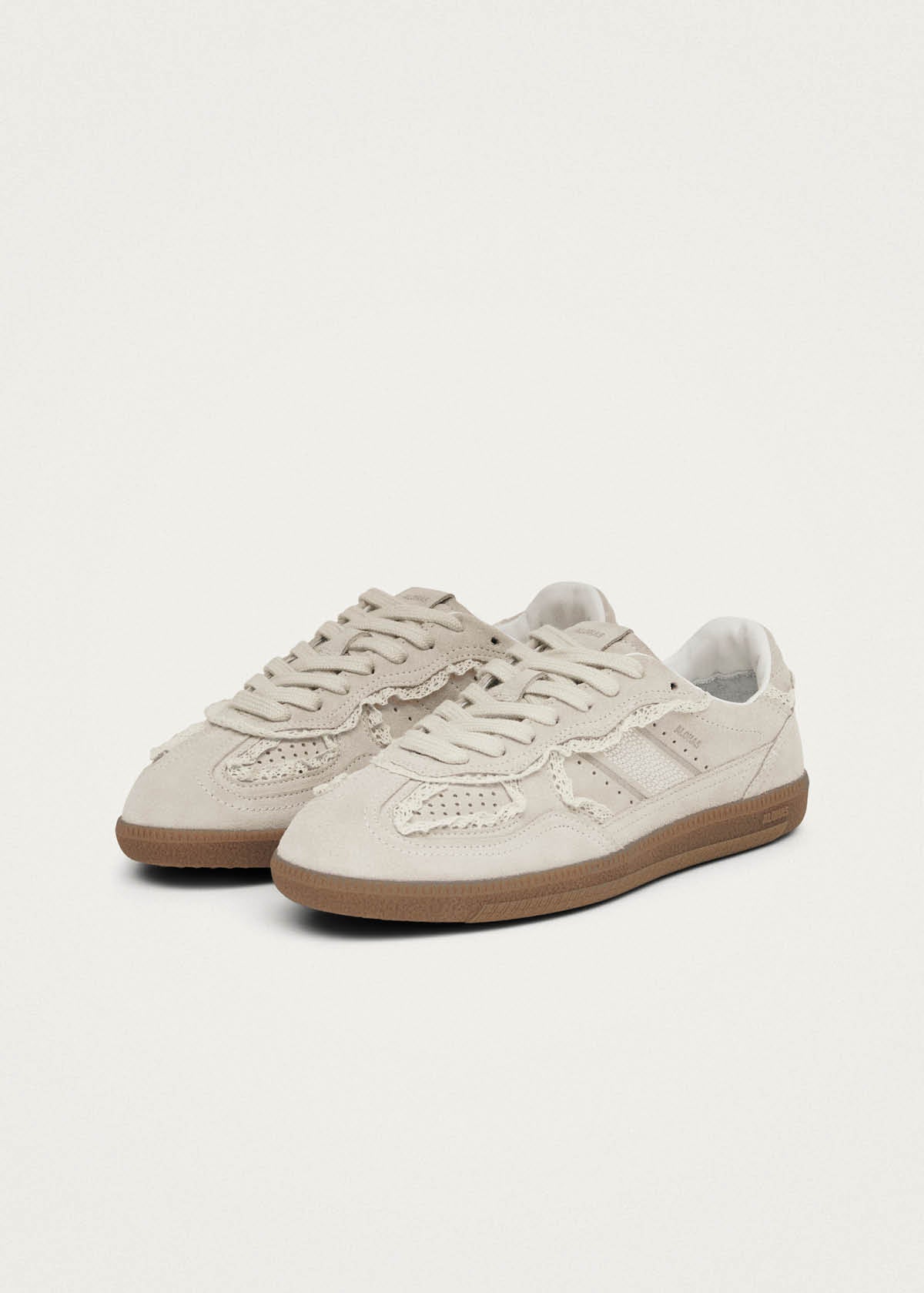 Tb.490 Crochet Cream Leather Sneakers - Image 2