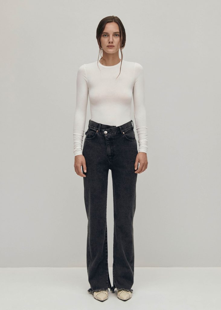 Kansas Black Denim Pants