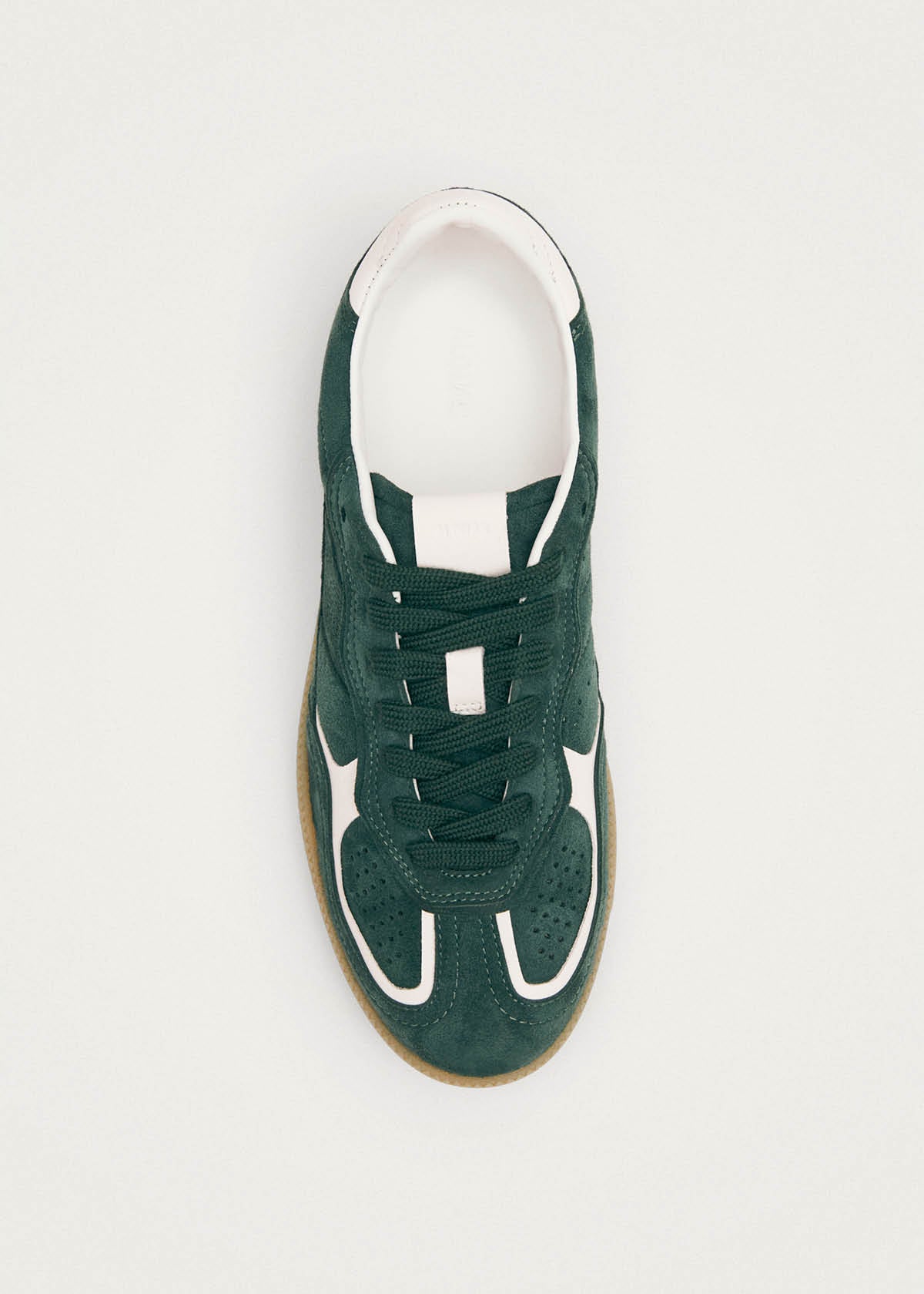 Tb.490 Rife Forest Green Leather Sneakers - Image 4