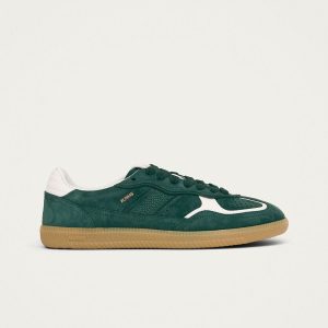 Tb.490 Rife Forest Green Leather Sneakers