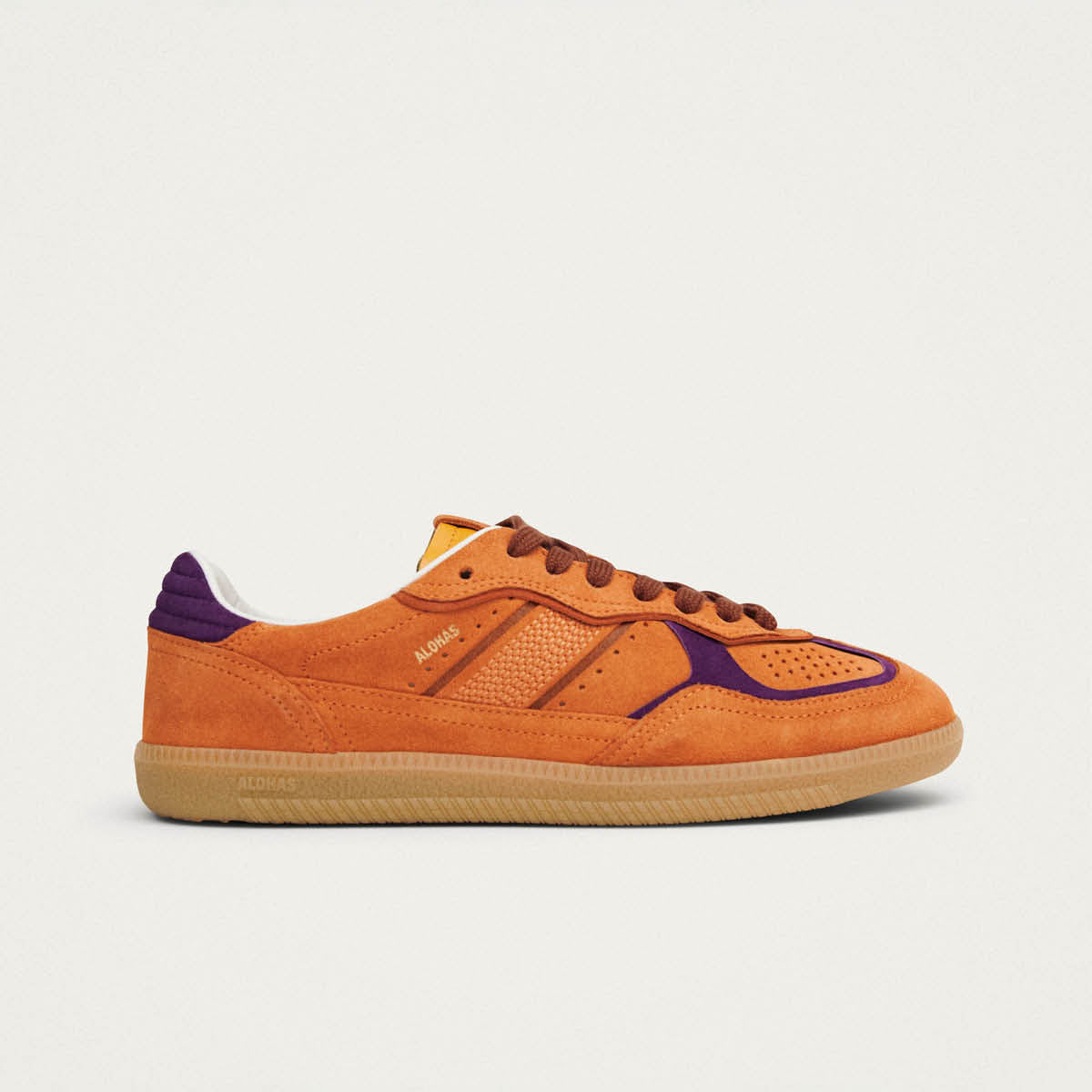 Tb.490 Rife Orange Leather Sneakers - Image 3