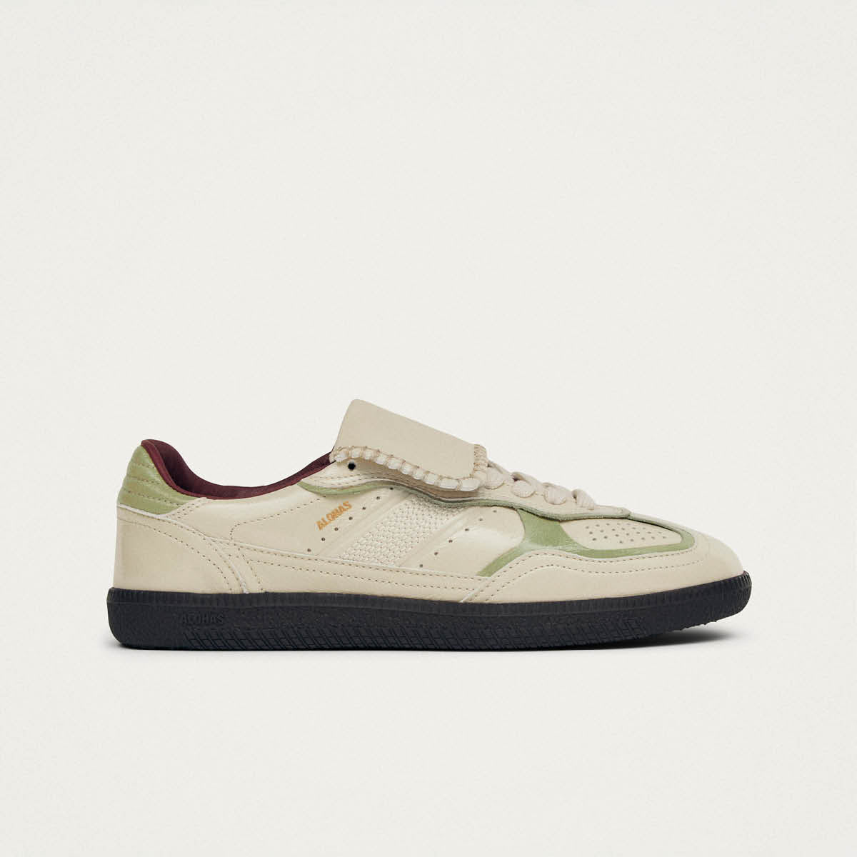 Tb.490 Club Cream Patent Leather Sneakers - Image 3
