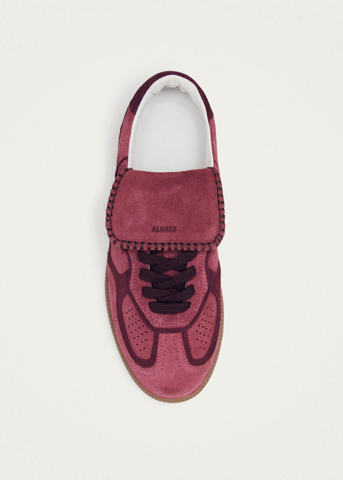Tb.490 Club Suede Raspberry Leather Sneakers - Image 4