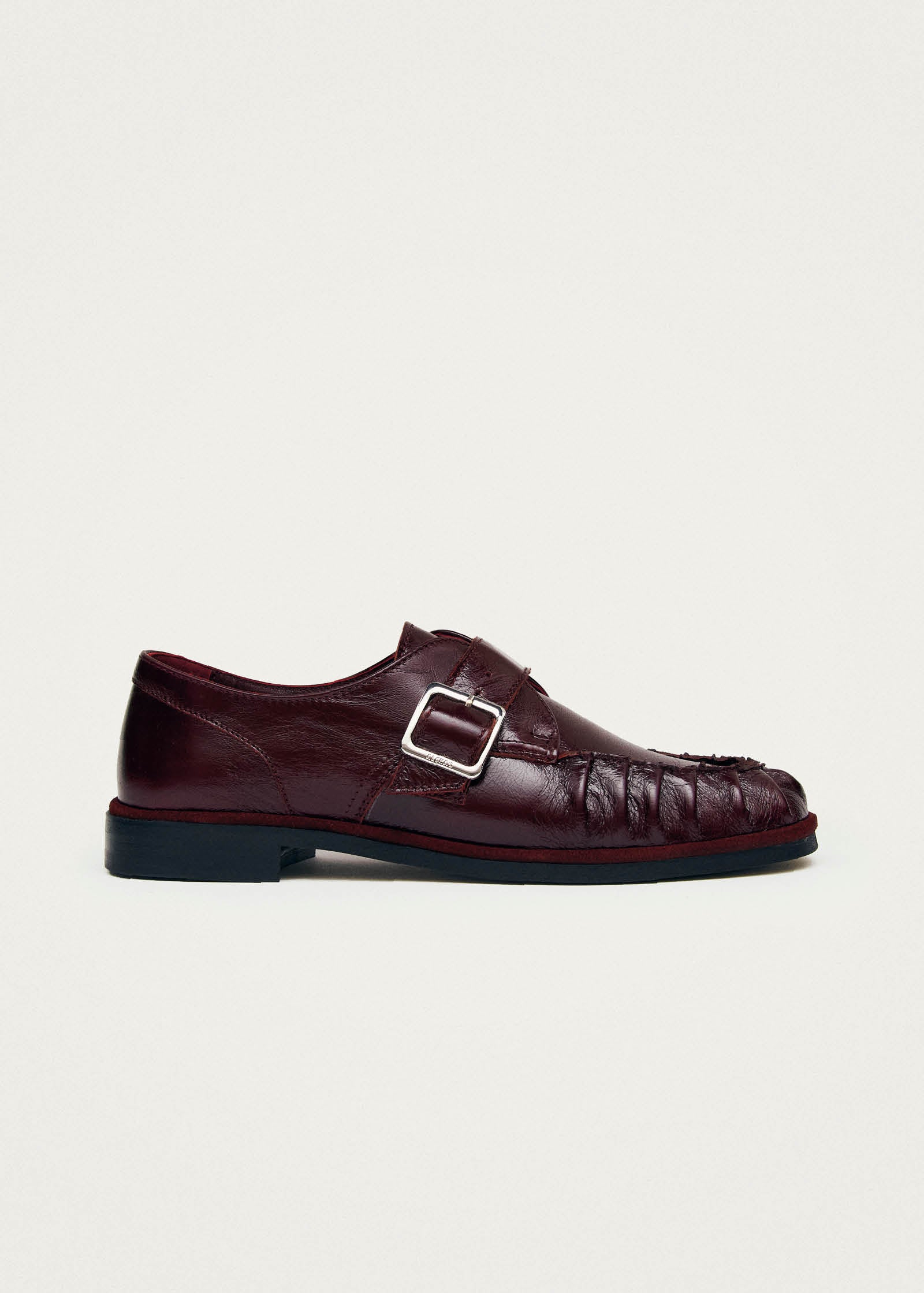Brandy Burgundy Leather Loafers