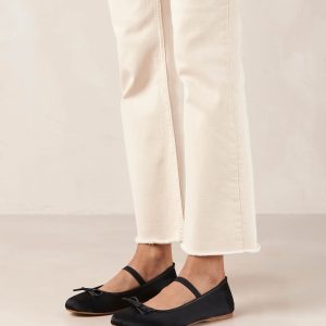 Odette Black Ballet Flats