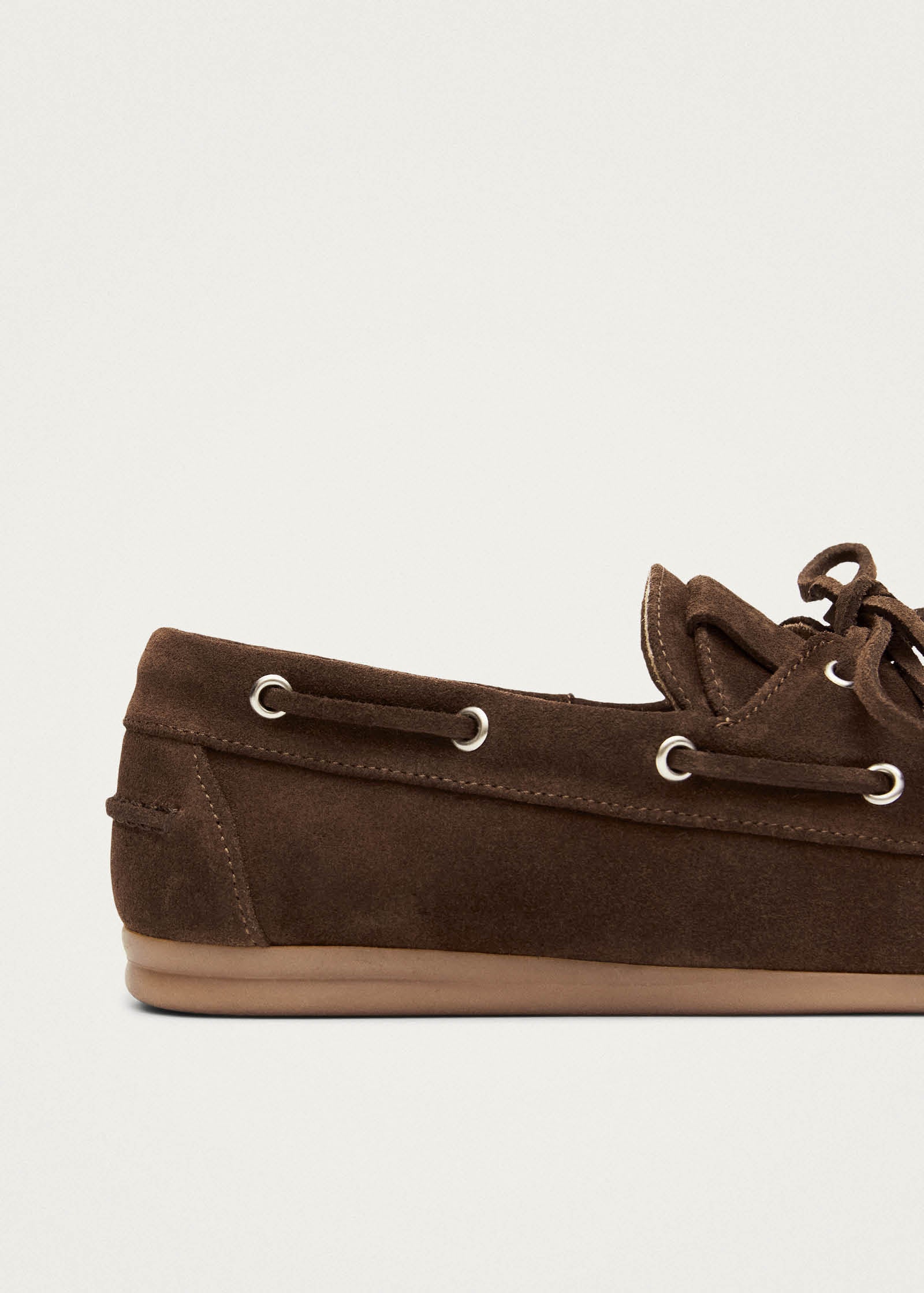 Rowan Suede Brown Leather Loafers - Image 8