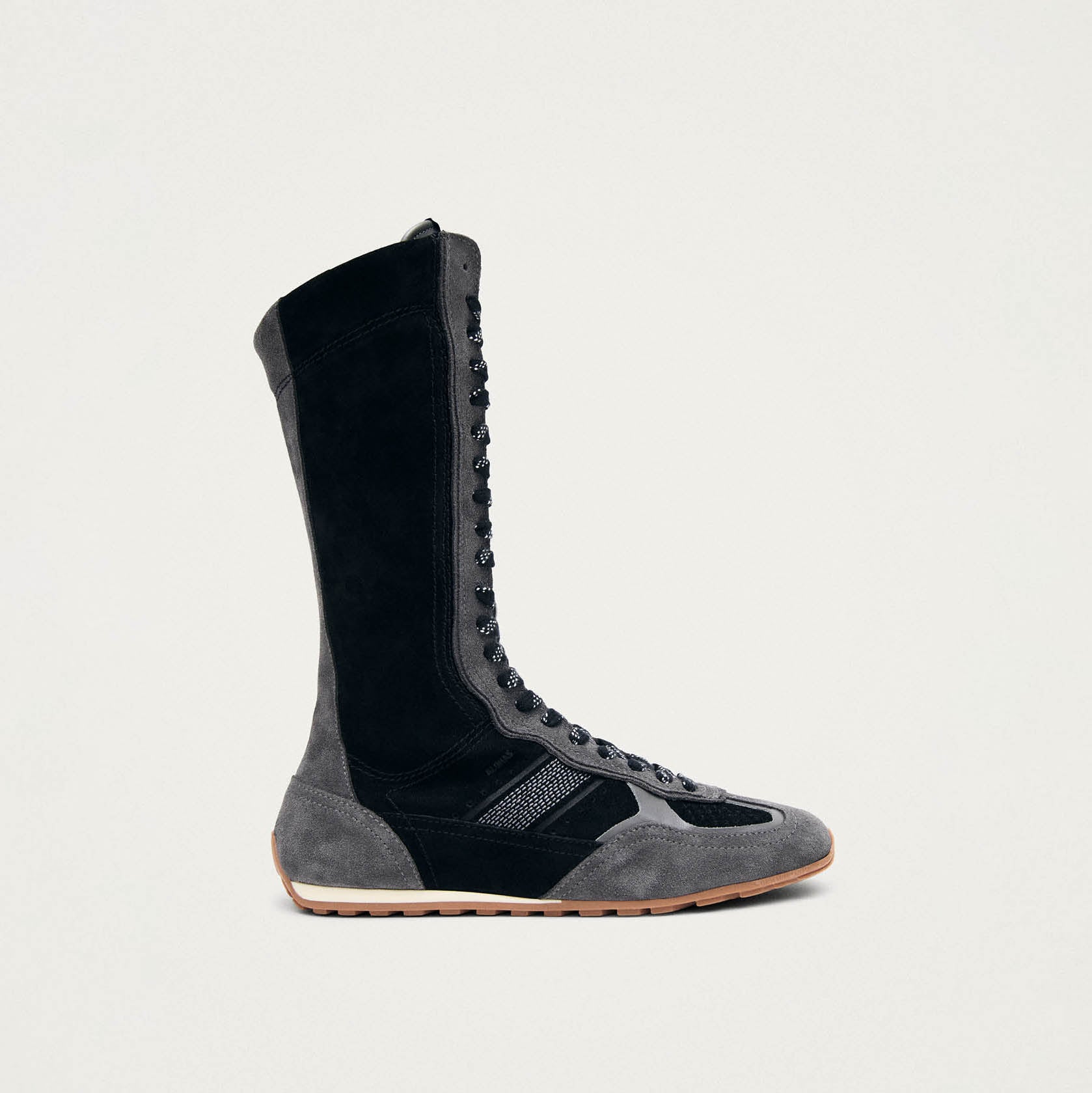 Tb.17 Suede Black Leather Sneakers - Image 3