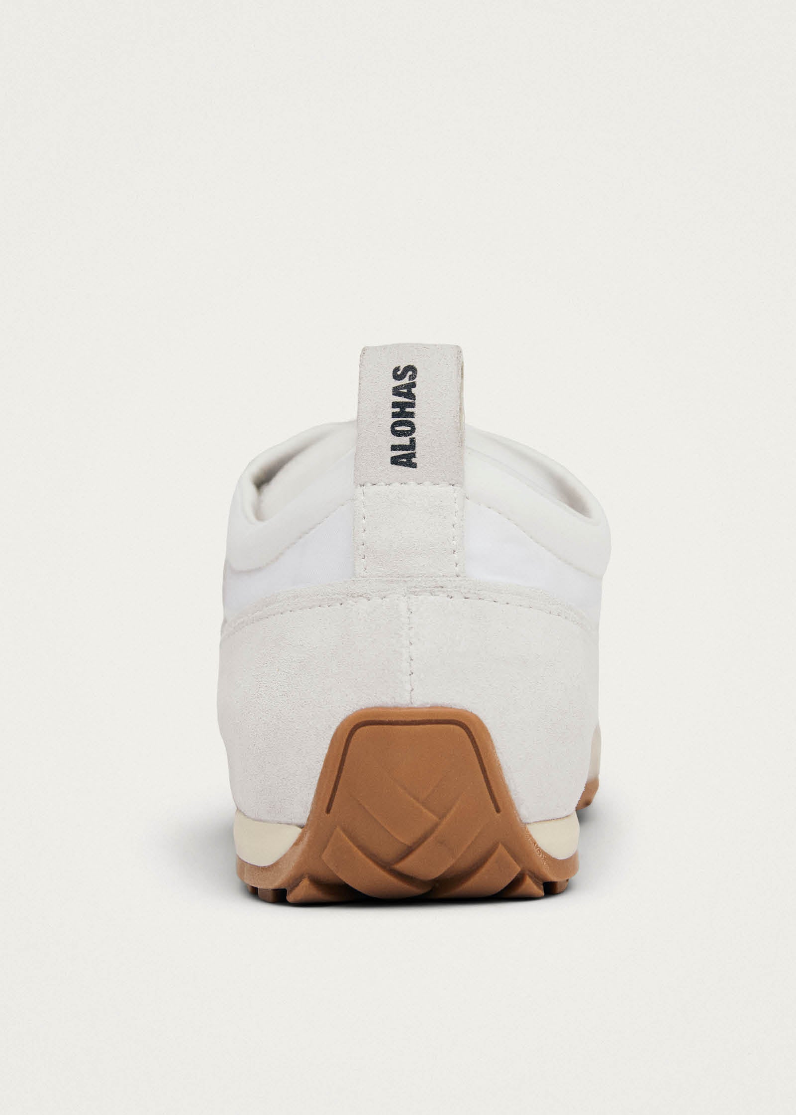 Tb.304 Nylon All White Leather Sneakers - Image 6