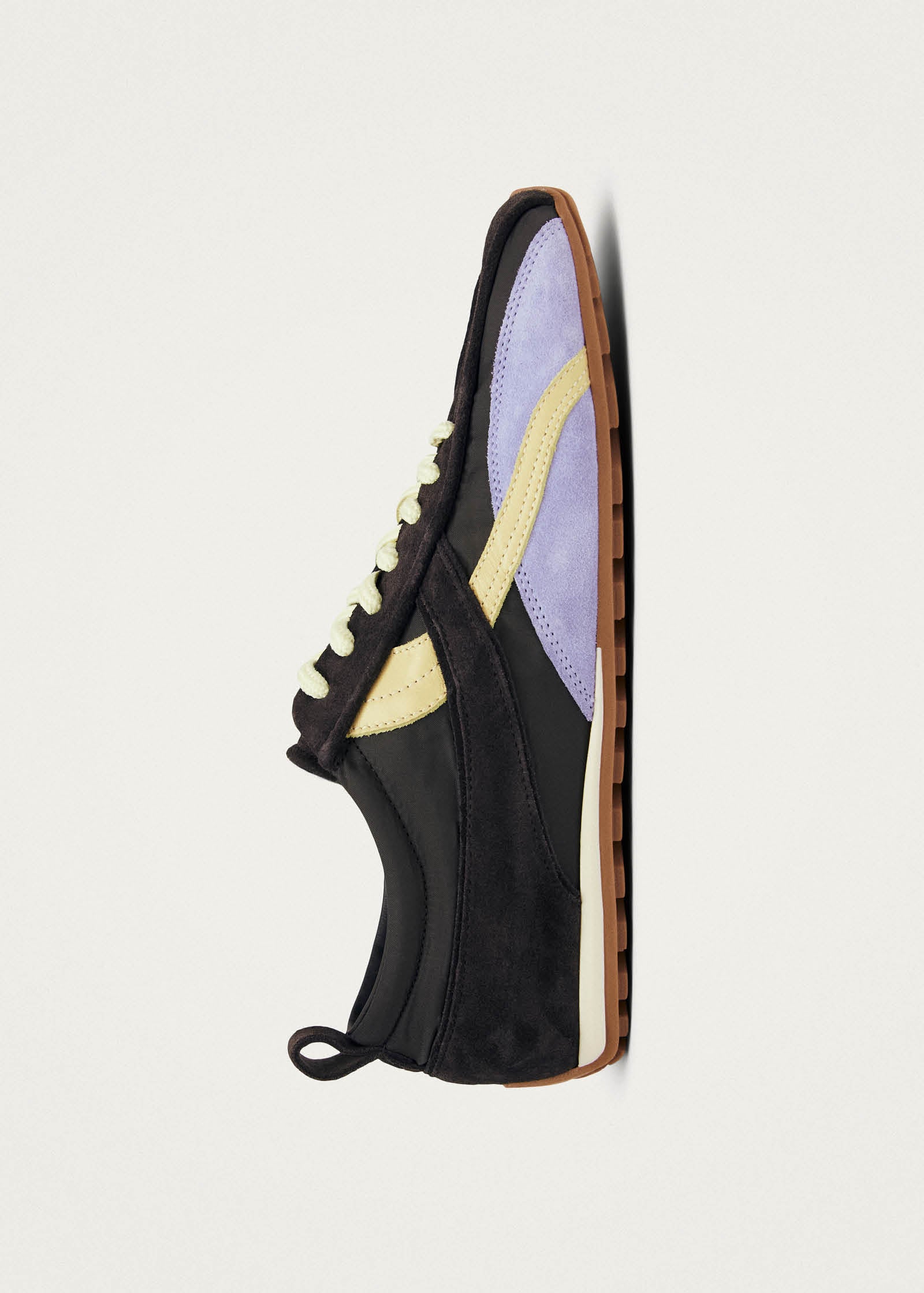 Tb.304 Nylon Brown Leather Sneakers - Image 5