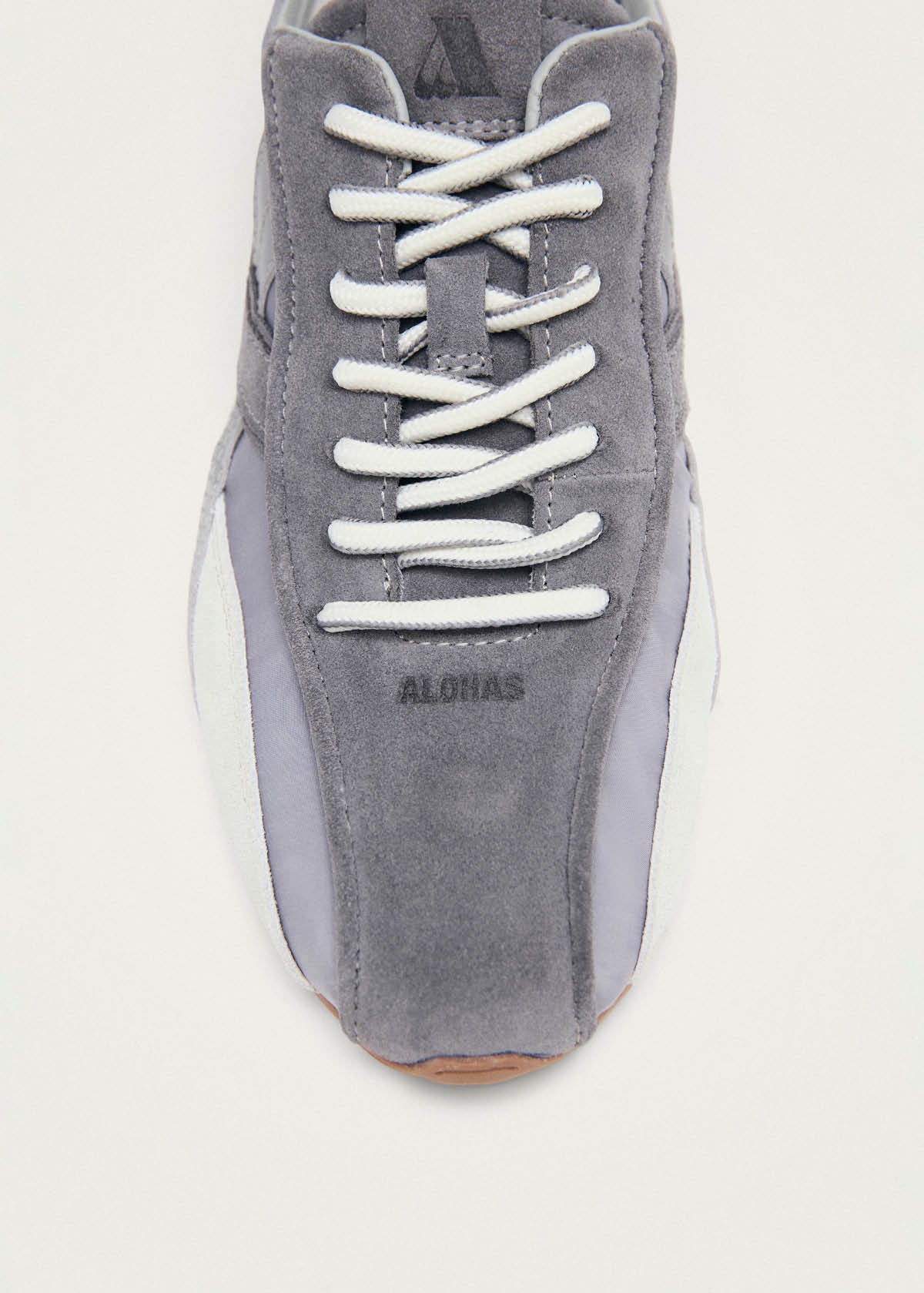 Tb.304 Nylon Grey Leather Sneakers - Image 7