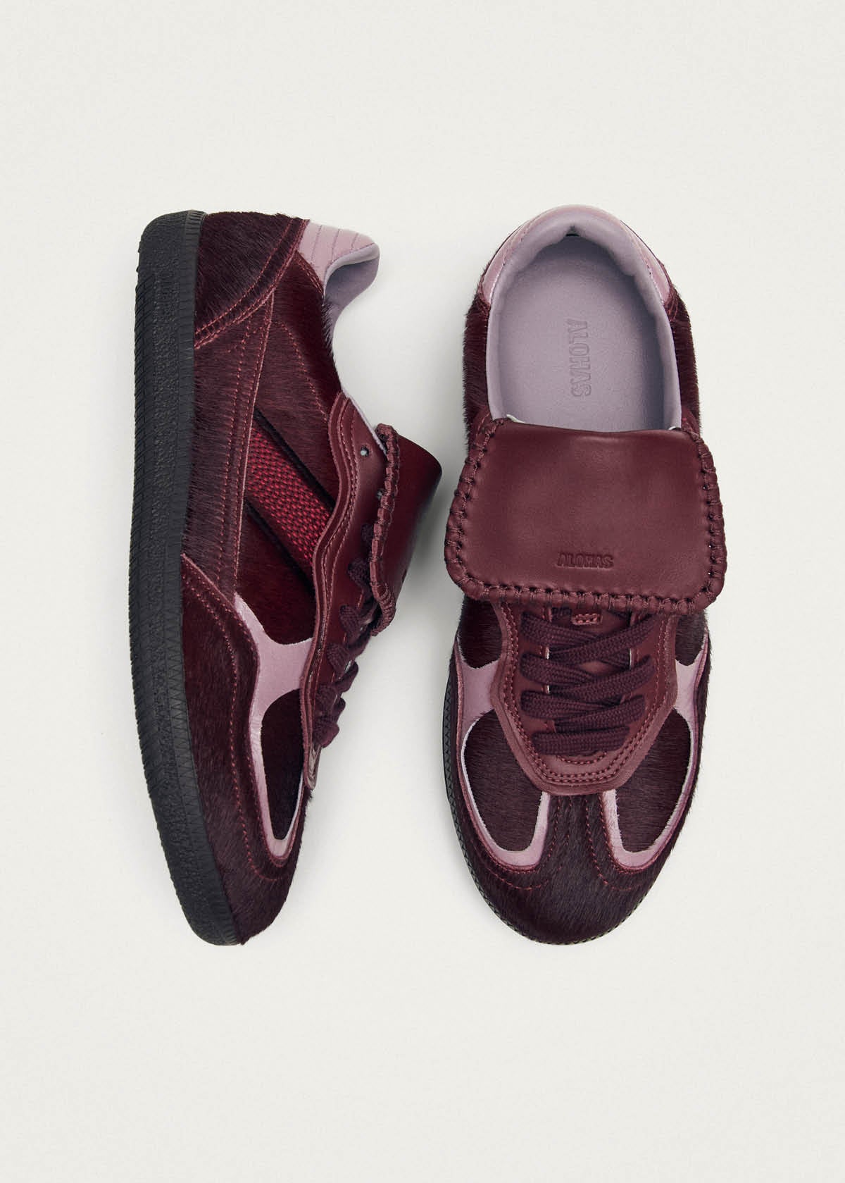 Tb.490 Club Soft Burgundy Leather Sneakers - Image 6