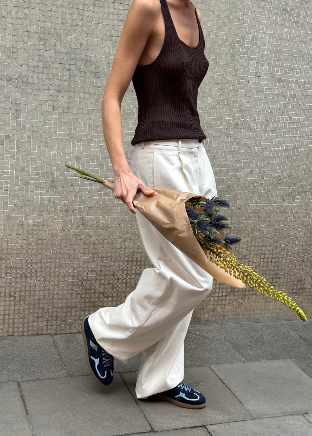 Tb.490 Rife Blue Tones Leather Sneakers - Image 2