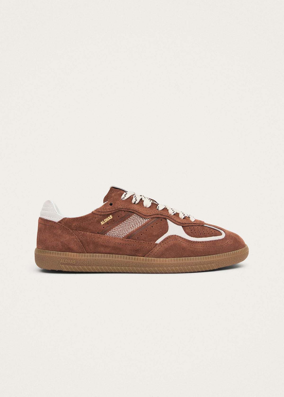 Tb.490 Rife Walnut Brown Leather Sneakers