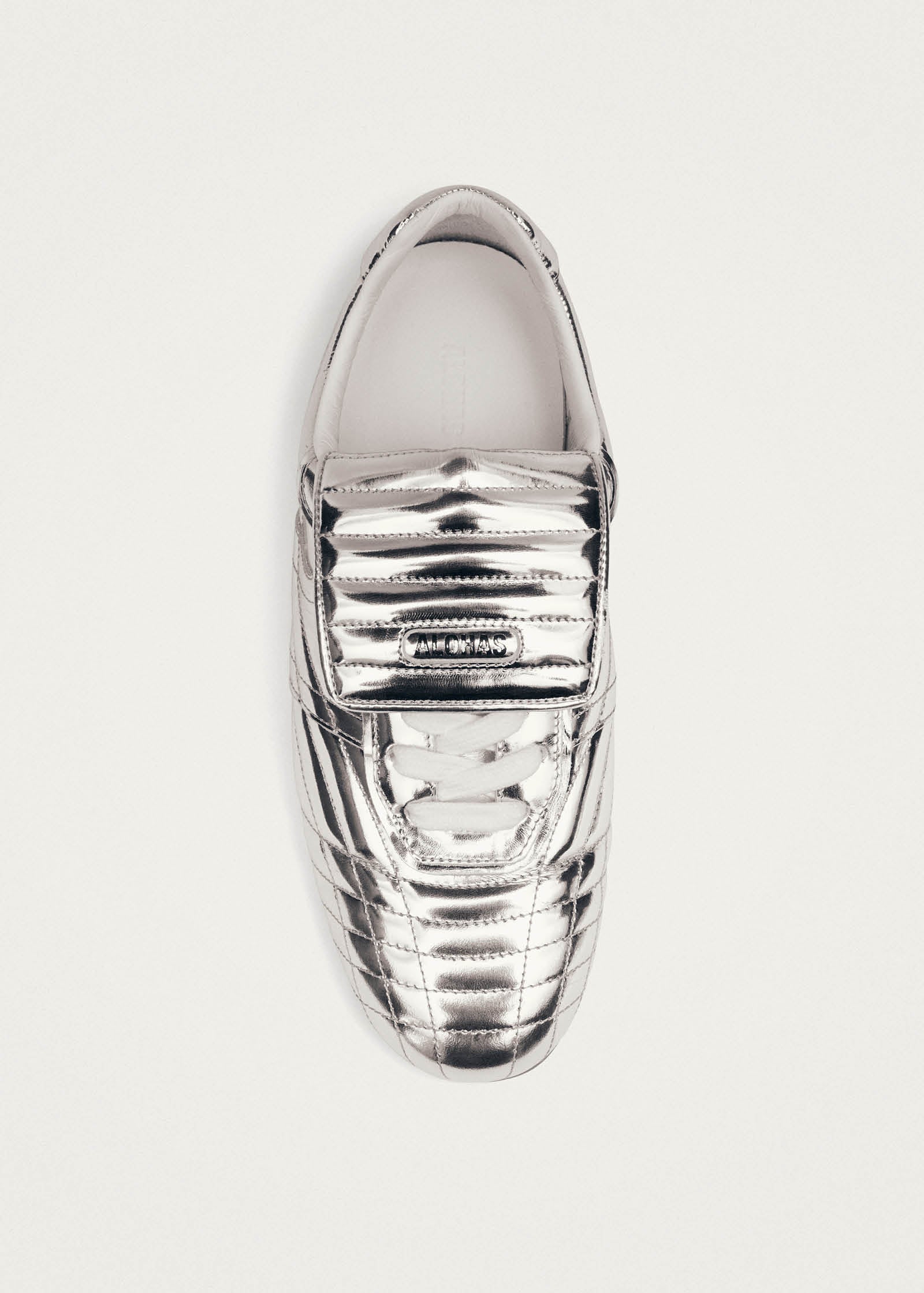 Tb.99 Silver Leather Sneakers - Image 8