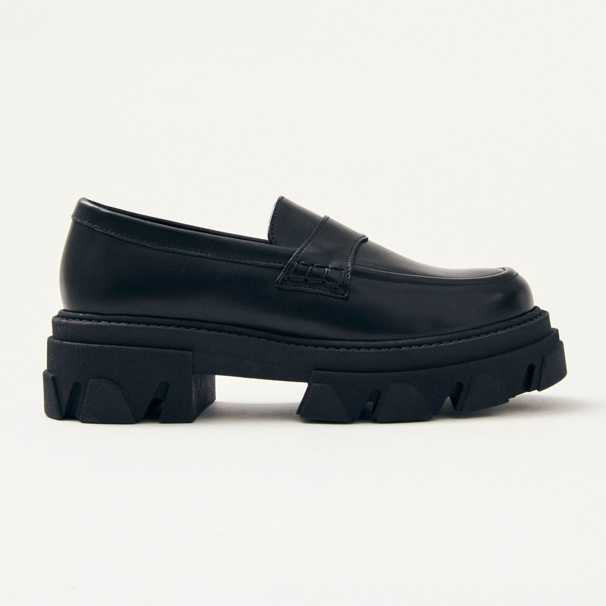 Trailblazer Black Leather Loafers - Image 3